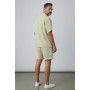 Ensemble Homme Chemise Manches Courtes & Bermuda – Tenue Été 100% Coton, Coupe Décontractée Chic, Style Resort Premium