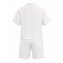 Men's Shirt & Bermuda Shirt Set - 100% cotton summer holding, Casual Cup, Style Resort Premium