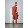 Ensemble Homme Chemise Manches Courtes & Bermuda – Tenue Été 100% Coton, Coupe Décontractée Chic, Style Resort Premium