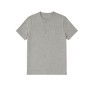 Camiseta de hombre con cuello tunecino abotonado