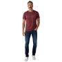 T-shirt manches courtes logo uni