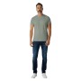 Plain logo short-sleeved T-shirt