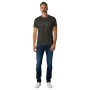 Plain logo short-sleeved T-shirt