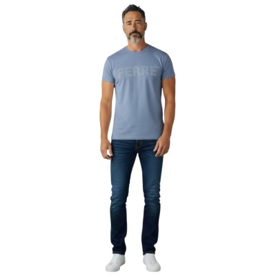 T-shirt manches courtes logo uni