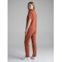 Ensemble Lounge Femme 100% Coton – Pyjama Chic Chemise Manches Courtes & Pantalon