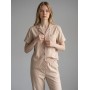 100% Baumwolle Weibliche Lounge Set - Pyjama Chic Kurzarm Hemd & Hosen