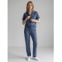 100% Baumwolle Weibliche Lounge Set - Pyjama Chic Kurzarm Hemd & Hosen