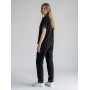 100% cotton female lounge set - Pyjama chic Short sleeve shirt & pants