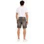Bermudas Cargo Jogger Man Bill Tornado - Estirado de algodón, cintura elástica con cordón, bolsillos múltiples y logo bordado