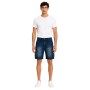 Bermudas Cargo Jogger Man Bill Tornado - Estirado de algodón, cintura elástica con cordón, bolsillos múltiples y logo bordado