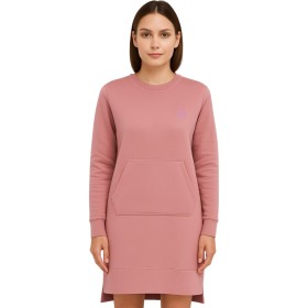 Vestido de sweatshoe de mulher