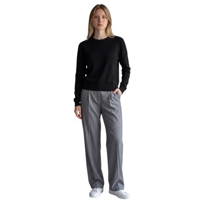 Einfarbiger Rollkragenpullover