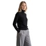 Einfarbiger Rollkragenpullover