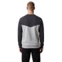 Zweifarbiges Rundhalssweatshirt