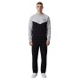 Two-tone round neck sweatshirt