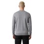 Pull col rond uni effet damier
