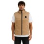 Doudoune Sans Manches Sherpa Homme – Gilet Bi-Matière Zippé 100 % Polyester