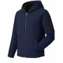 copia del hombre de la ropa deportiva Bill Tornado – Chaqueta con cremallera con collar recto y pantalones cortados rectos