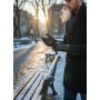 Gants en cuir véritable pour homme, doublure fourrure chaude – Gants d'hiver élégants et confortables