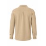 Chemise Piquée Homme Manches Longues 100 % Coton