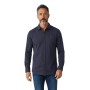 Chemise Piquée Homme Manches Longues 100 % Coton