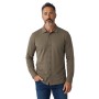 Chemise Piquée Homme Manches Longues 100 % Coton