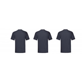 Lot de 3 t-shirts manches courtes col rond uni Lot de 3 t-shirts manches courtes col rond uni