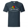 Short sleeve t-shirt round neck big logo