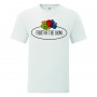 Short sleeve t-shirt round neck big logo