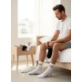 Lot de 12 paires de chaussettes courtes Low Cut – 4 noires, 7 blanches et 1 grise