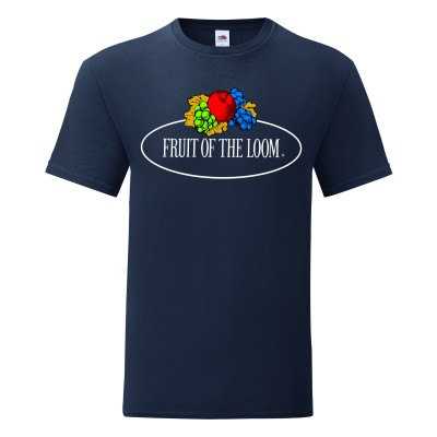 Short sleeve t-shirt round neck big logo