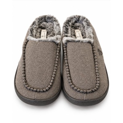 Zapatillas para hombres – Zapatillas confortables de poliéster relleno