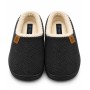 Chaussons Homme – Pantoufles Fourrées Chaudes et Confortables