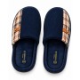 Chaussons Homme – Confort Douillet, Effet Velours Côtelé & Finitions à Carreaux