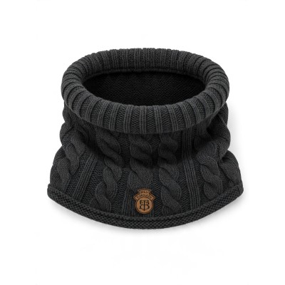 Woman neck cache twisted twisted ultra soft, thick knit & stylish style