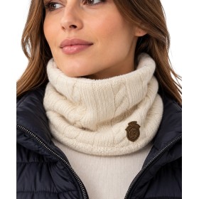 Caché del cuello de la mujer torcido torcido ultra suave, de punto grueso y estilo elegante