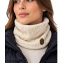 Cache de pescoço de mulher torcido torcido ultra macio e estilo elegante e estilo elegante