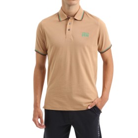 Polo homme CERRUTI 1881 PADOVA en 100% coton avec col contrasté, manches courtes et logo brodé. Disponible en plusieurs coloris.