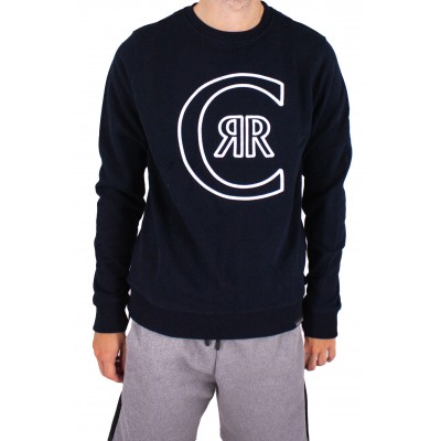 Sweat-shirt col rond uni