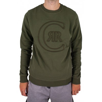 Sweat-shirt col rond uni