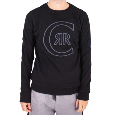 Sweat-shirt col rond uni