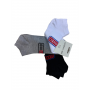 Lot de 3 paires de chaussettes invisibles