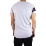 T-Shirts cerruti bande gris