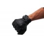 Leather gloves with polar lining