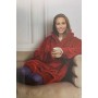 Plaid Mixed Hooded Sweat Sweat Size