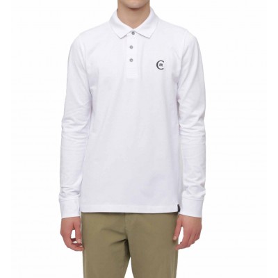 Polo manches longues uni