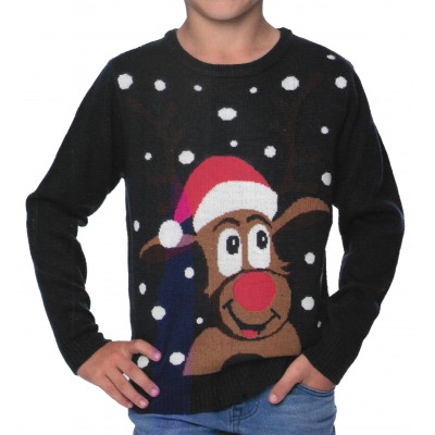 Kinder Weihnachtspullover