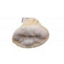 Sombrero retorcido unisex con interior furred
