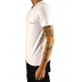 Uni Short Sleeve T-Shirt V Neck Little Logo