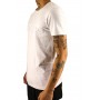 Camiseta de manga corta UNI Cuello redondo Logotipo grande